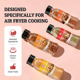 52USA Air Fryer Seasoning Blends Gift Set, 4 Pack Assorted Cooking Spices-Fries Potatoes, Pizza, Roast Veggies, Chicken BBQ Seasoning Mix, Purpose Dry