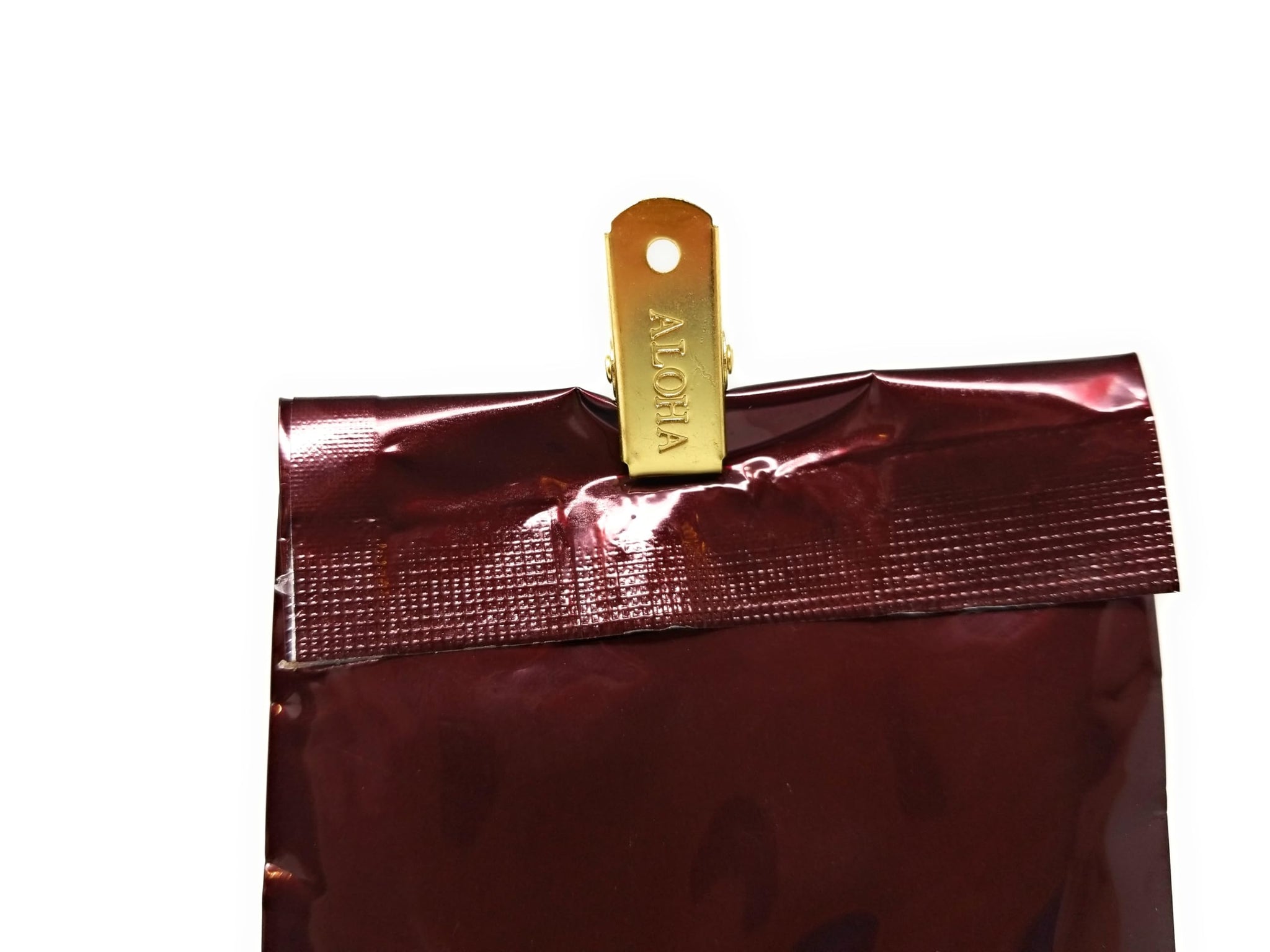 Mulvadi 10% Kona Coffee Blend, All Purpose Grind, 7 oz Resealable Bag with Aloha Hawaii Bag Clip - Medium Roast Hawaiian Coffee Blend