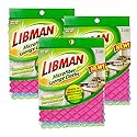 Libman 1482 Microfiber Sponge Cloths - Combines The Best of a Sponge and Dish Cloth, Includes 3 Packs of 3 Sponge Cloths (9 Total Sponge Cloths)