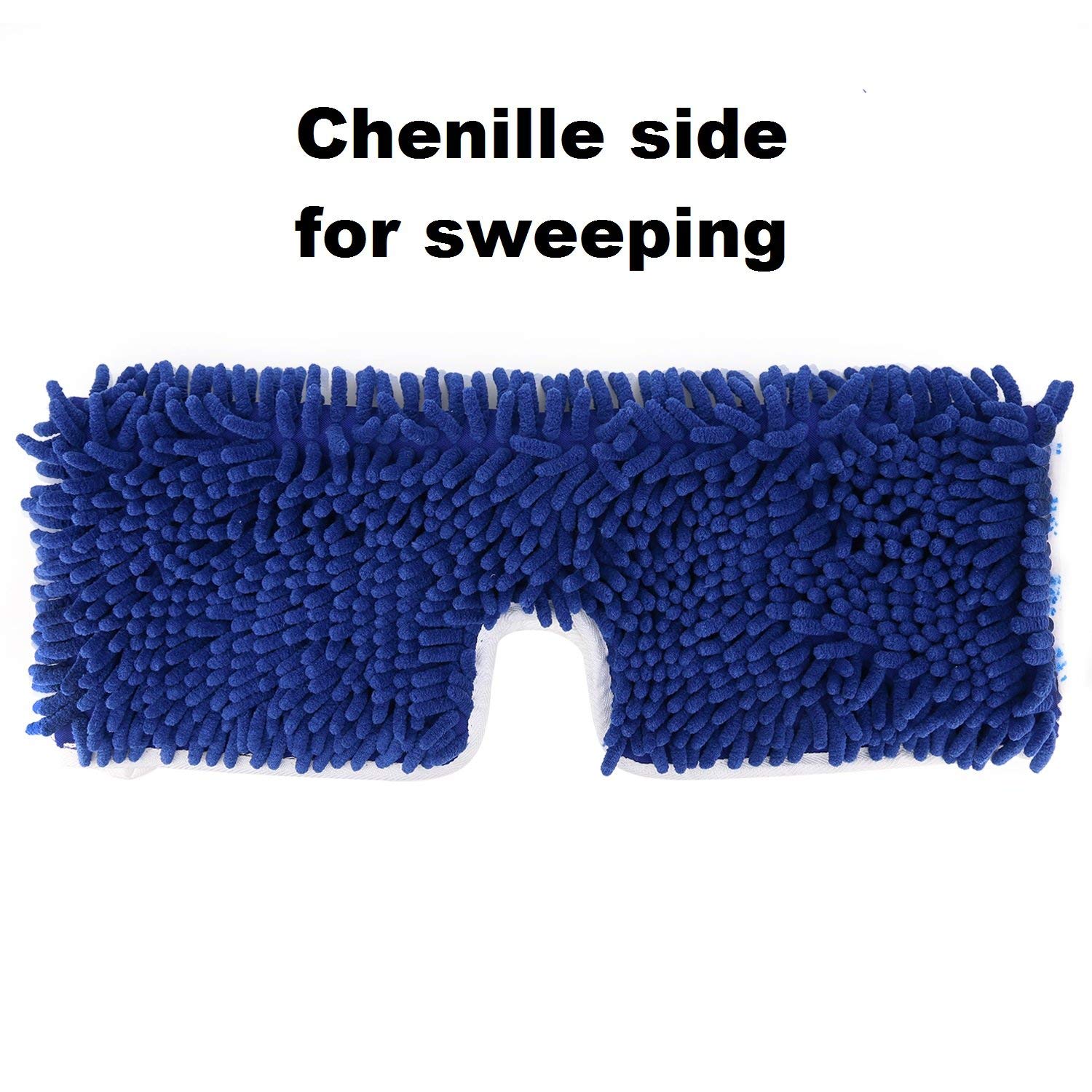 Tidy Monster 3 Pack Mop Refills Compatible with O-Ceda Dua-Action Microfiber Mop, Replacement Mop Heads for Dry/Wet Use, Machine Washable Double Sided