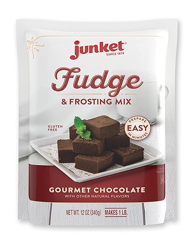 Junket Fudge and Frosting Mix: Add Milk and Butter, Heat 60 Seconds, Chill. 12 Ounce Bag of Chocolate Fudge Mix Makes 1 Pound Hansen Island Chocolate Fudge Candy or Icing for 8X8 Cake. (Pack of 1)
