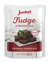 Junket Fudge and Frosting Mix: Add Milk and Butter, Heat 60 Seconds, Chill. 12 Ounce Bag of Chocolate Fudge Mix Makes 1 Pound Hansen Island Chocolate Fudge Candy or Icing for 8X8 Cake. (Pack of 1)