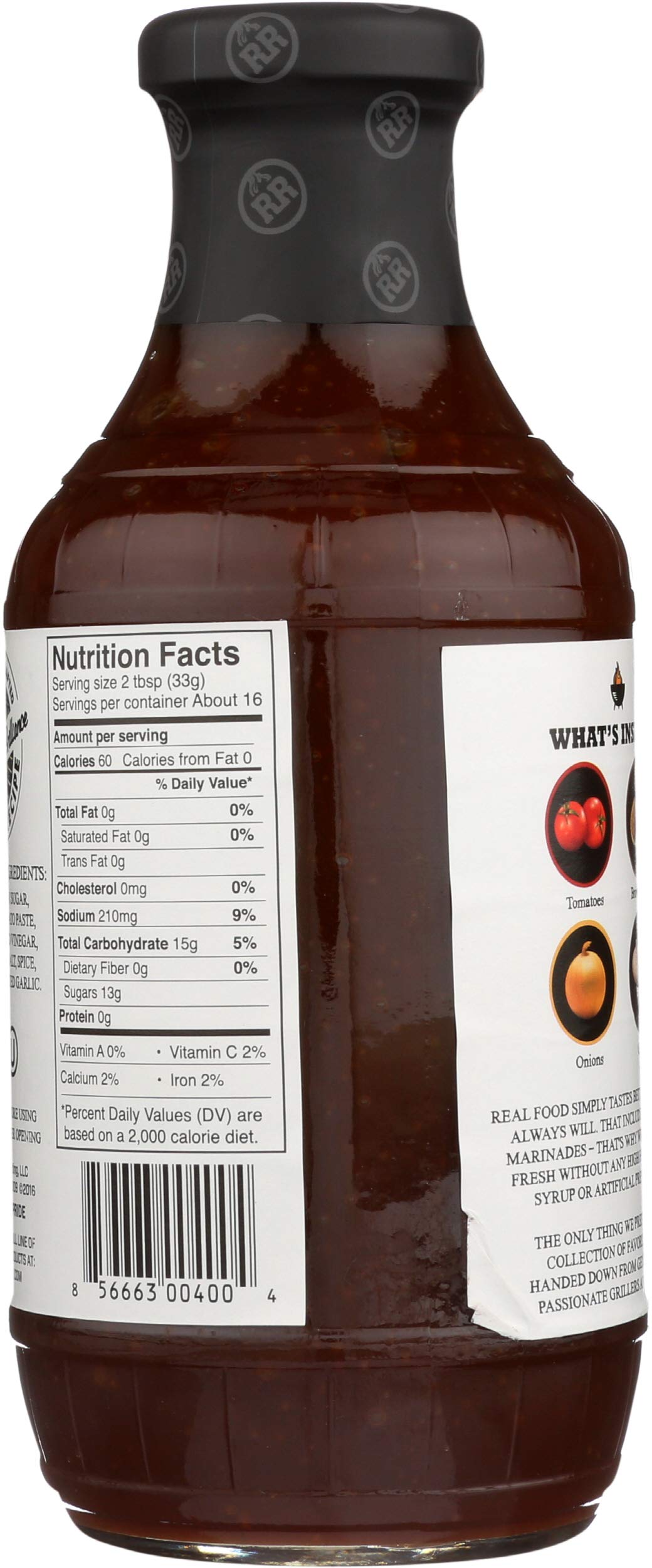 Rib Rack BBQ Sauce Original 19 Oz (Pack of 2)