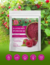 Wild Harvested Raspberry Freeze-Dried Powder - 2 Oz - Natural Raspberry Powder, No Added Sugar, No GMOs