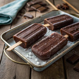 Popsicle Fudgsicle Original Fudge Pops No Sugar Added 18 Count For a Frozen Chocolate Dessert Frozen Dairy Dessert Pops With Only 40 Calories 29.7 oz