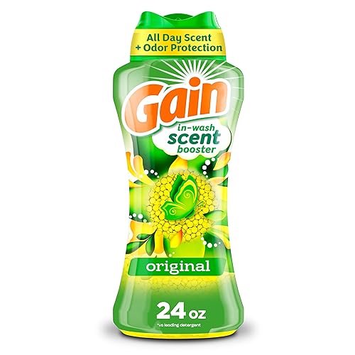 Gain In-Wash Laundry Scent Booster Beads, Original Scent, 24.0 OZ, Fresh Extender + Odor Protection
