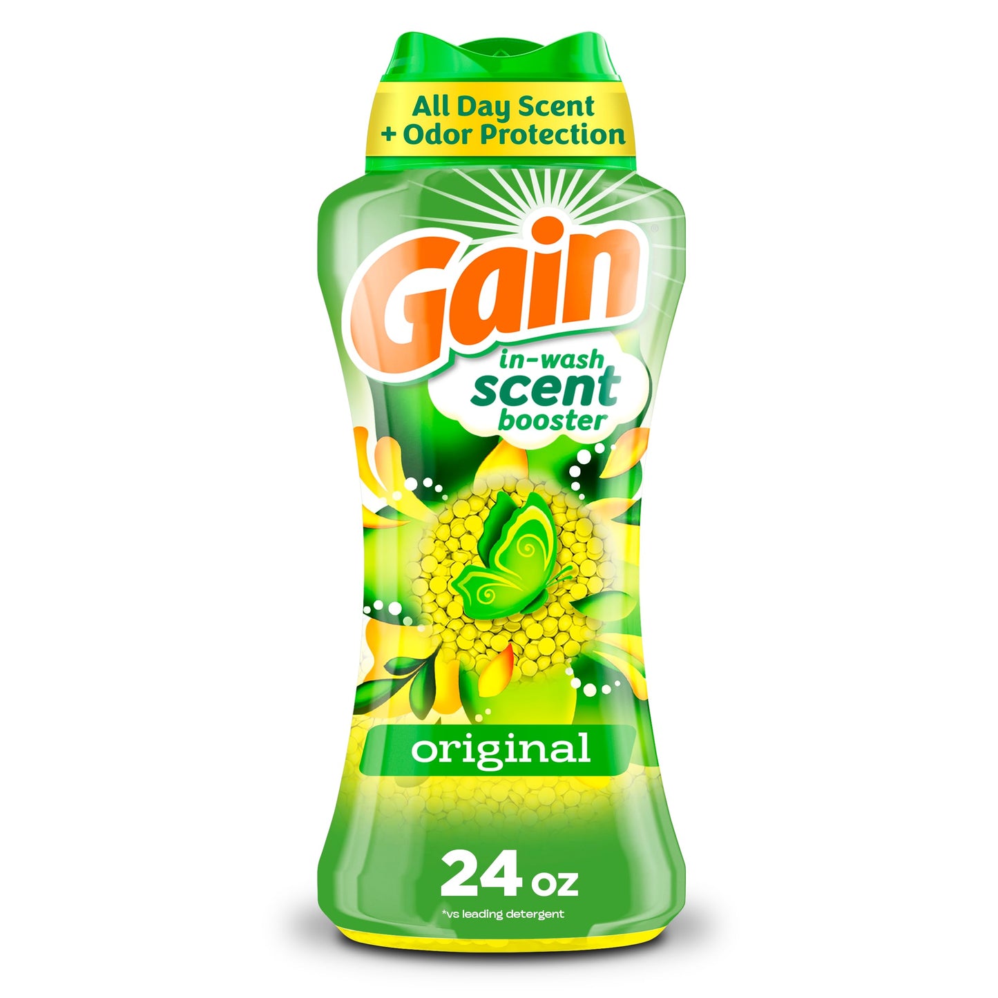 Gain In-Wash Laundry Scent Booster Beads, Original Scent, 24.0 OZ, Fresh Extender + Odor Protection