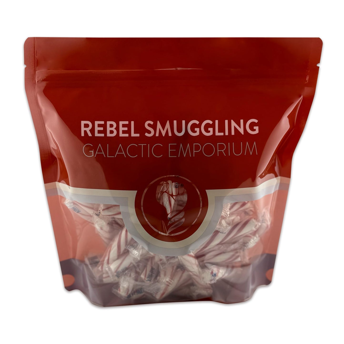 Christmas Soft Peppermint Sticks Candy Bulk 2lb Bag, Individually Wrapped Mints by Rebel Smuggling Galactic Emporium