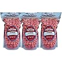 Signature Popcorn, Strawberry Popcorn Snack, 3-Pack Large Resealable Bags, Gourmet, Gluten-Free, Sweet Treat, Non-GMO, Gifts & Parties