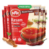 MTR Rasam Powder Indian Spice Blend with Coriander, Red Chili & Cumin - 6pk