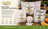 Ground Black Pepper Packets | Single Serve | Portion Control Seasoning | Bulk | Condiment Pack for Takeout, Restaurants, Catering, Office Break Rooms
