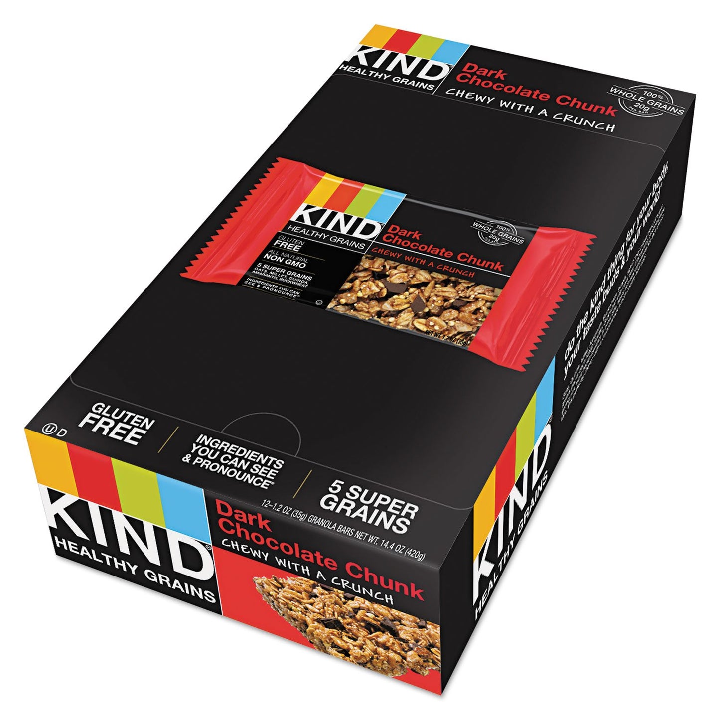 KIND Dark Chocolate Chunk Healthy Grains Bar