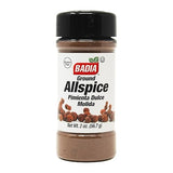 Badia Ground Allspice Seasoning, 2 oz - Warm & Aromatic Spice for Baking, Cooking, and Seasoning