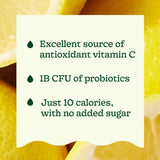 Suja Organic Cold-Pressed Lemon Love, Lemon Juice with No Additives, Excellent Source of Vitamin C for Immunity Support, Vegan, Plant-Based & USDA