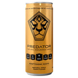 Predator Endurace Gold - Apple Peach - Adaptogens: Rhodiola Rosea, Leuzea Root, Suma Root - No Sugar and No caffeine -12-pack