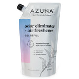 Azuna Air Freshener and Odor Eliminator for Strong Odor Gel 24oz Refill Pouch with Tea Tree Oil | Plant-Based & Long Lasting | Pet, Smoke, Home