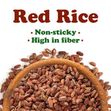 Food to Live Red Rice, 1.5 Pounds - Whole Rice, Nutty Flavor, Soft Texture, Non-Sticky, Vegan. Good Source of Protein and Antioxidants. Perfect for Pilafs, Salads, Stir-Fries and Rice Bowls