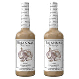 BRIANNAS - Home Style Garlic Vinaigrette Dressing - Fine Salad Dressing made with Premium Ingredients - Gluten Free, Vegan, & Kosher Dressing - 32 oz