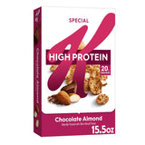 Special K Cold Breakfast Cereal, High Protein, Fiber Cereal, Chocolate Almond, 15.5oz Box (1 Box)
