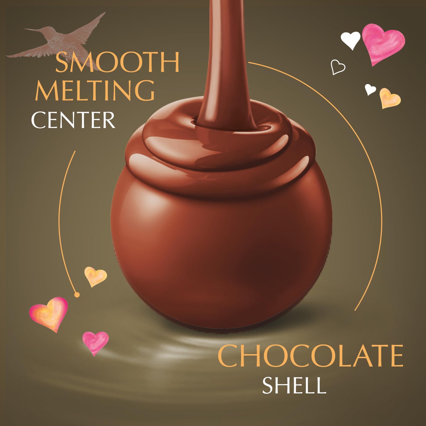 Lindt LINDOR Assorted Chocolate Truffles Heart, Valentine's Day Assorted Chocolate Candy with Truffle Center, 5.5 oz.