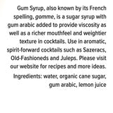 Small Hand Foods Gum Syrup - 8.5 oz