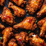 Lee Kum Kee Chili Crisp Hot Honey Sauce (5 lb. Jug - 1 Pack), Sweet & Spicy, Perfect for Fried Chicken & Waffles, Ribs, Pizza, Drizzling, Stir-Frying