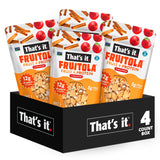 That’s it. Fruitola Fruit Granola - Cinnamon, 12g Plant-Based Protein, 5g Fiber from Fruit, 100% Real Fruits, Only 4 Ingredients, Zero Added Sugar