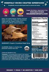 Wilderness Poets Organic Maple Sugar Crystals (32 Ounce - 2 Pound)