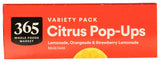 365 by Whole Foods Market, Citrus Pop-Ups, 3 fl oz, 6 ct, (Frozen)