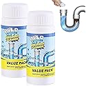 2026 Upgrade Wild Tornado Pipe Dredge, Powerful Sink Drain Cleaner, Multi-functional Drains Cleaners Fast Foaming for Kitchen Toilet Pipeline Quick