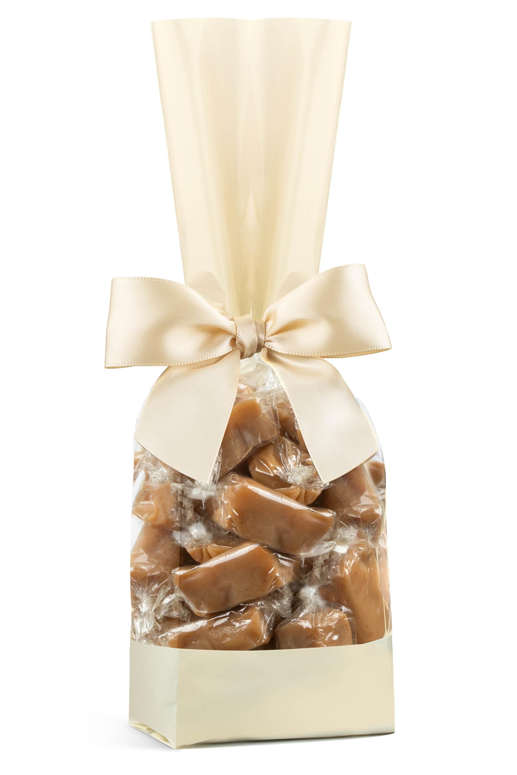 Father’s Day Candy Gift Set - Assorted Chocolate Covered Almonds, Soft Caramels & Jelly Nougats - Luxury Kosher Dairy Free Candy Basket Alternative