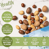 NUTS U.S. - Mixed Nuts In Shell (Almonds, Walnuts, Hazelnuts, Pecans) | No Added Colors and No Artificial Flavors | Fresh Buttery Taste and Raw