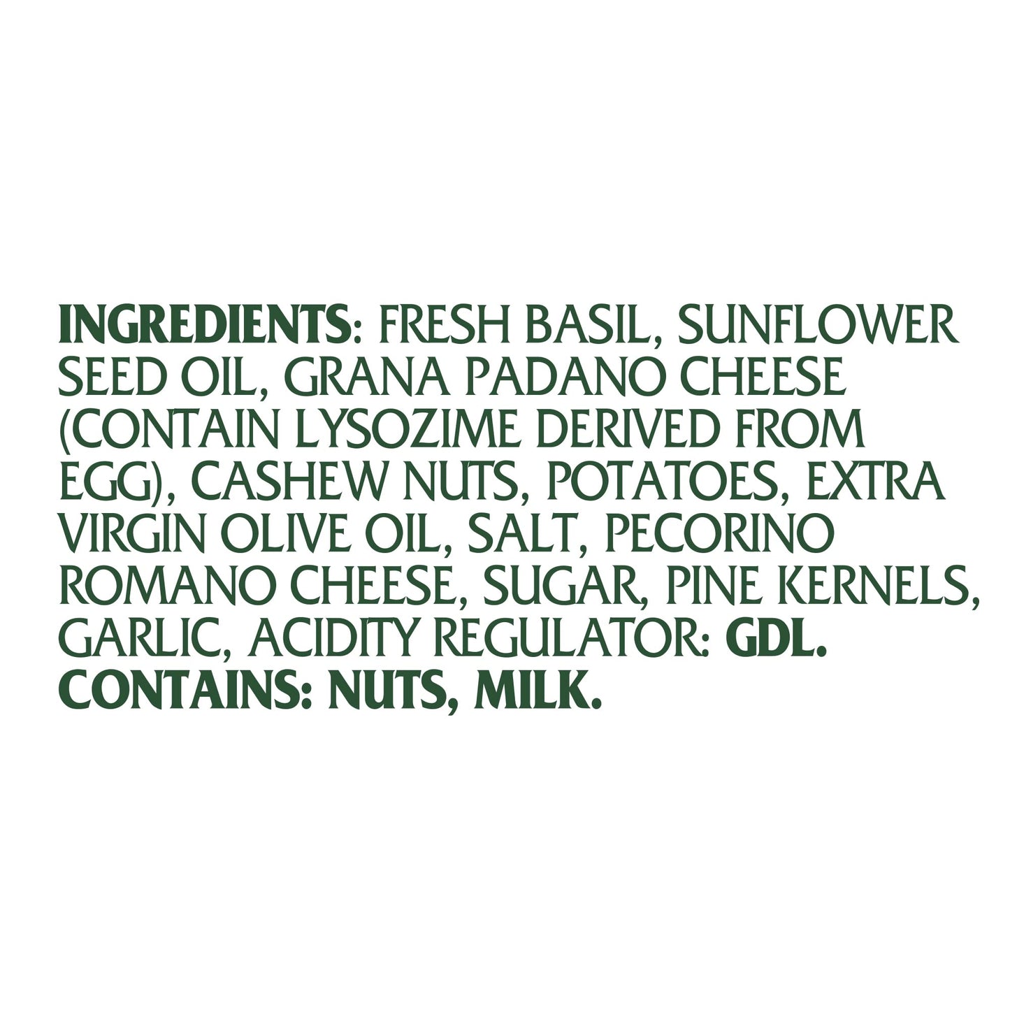 Mantova Italian Pesto Genovese, 6.5-Ounce Bottles (Pack of 4)
