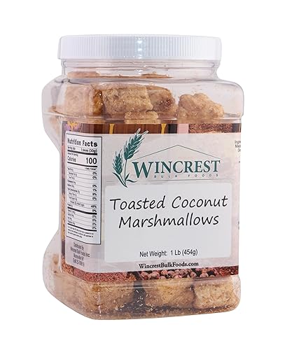 Toasted Coconut Marshmallows - 1 Lb Tub