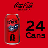 Coke Zero Sugar Cola Soda, 12 oz, 24 Pack (Package May Vary)