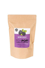 PDXPOP Handmade Gourmet Flavored Popcorn Treat, Large Snack Bag, Berry Blast