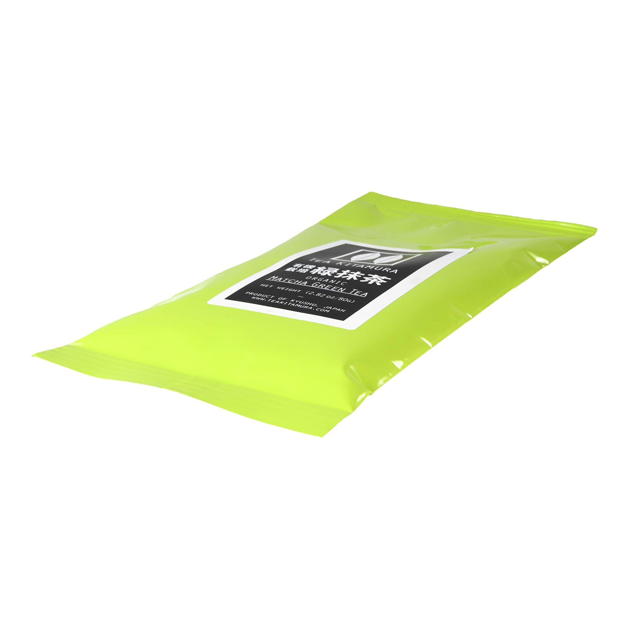 Organic Single-origin Japanese Matcha Green Tea (Ryoku-cha with Matcha) Loose Leaf 2.82 oz (80g) by Tea Kitamura