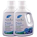 Earthview Liquid Laundry Detergent, Fragrance Free, 2 pk/ 50 oz- Designed for Environmental Sensitivities (MCS, EI, MI) Sensitive Skin, Unscented