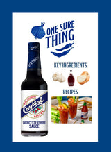 Crystal Louisiana's Worcestershire Sauce, 10 Ounce, Tangy Seasoning for Snack Mix, Marinades, A Little Kick, A Lotta Flavor
