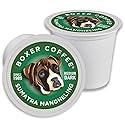 Boxer Coffee 48ct Sumatra Mandheling - Single-Origin Medium Roast Coffee Pods - Specialty Grade, Artisan Brew - Compatible with Keurig K-Cup Brewers