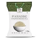 BIG - PARADISE 10 LB Long Grain Basmati Rice, White Super Basmati Rice, Basamic Rice from India, Gluten Free Rice, White Uncooked Rice, Extra Long Grain Basmati Rice