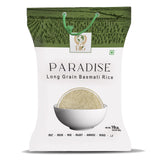 BIG - PARADISE 10 LB Long Grain Basmati Rice, White Super Basmati Rice, Basamic Rice from India, Gluten Free Rice, White Uncooked Rice, Extra Long Grain Basmati Rice