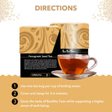 Buddha Teas - Fenugreek Seed Tea - Herbal Tea - Supports Digestion & Overall Wellness - Natural Ingredients - Caffeine Free - OU Kosher - 18 Tea Bags