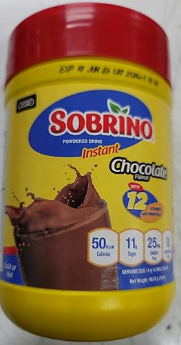 Sweet Dominican Sobrino Chocolate Powder En Polvo 1LB