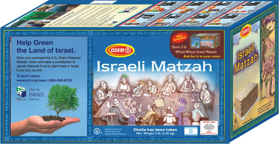Osem Matzo, Passover, 5-pounds