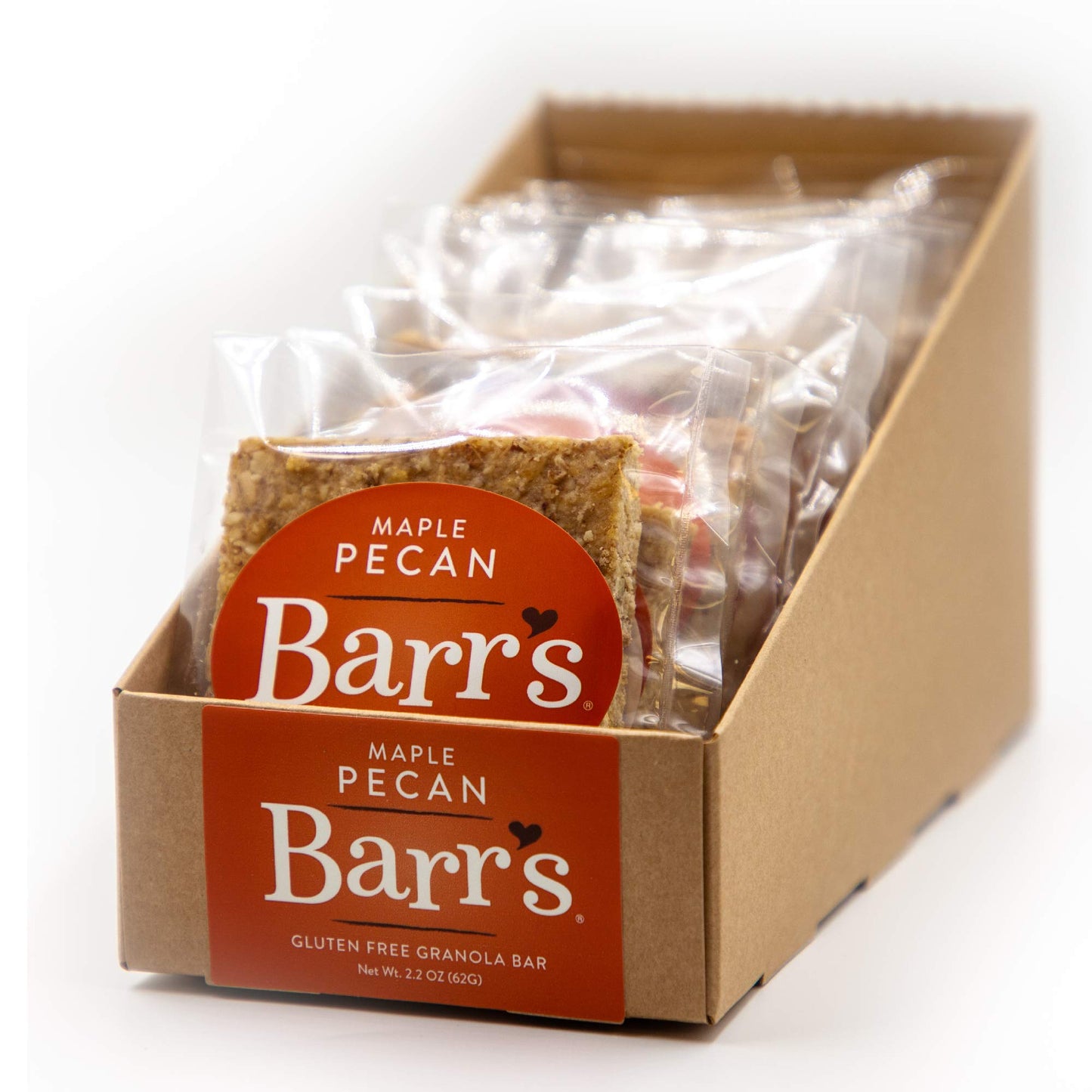Mrs. Barr’s Natural Foods Granola Bars | Maple Pecan | Certified Organic Gluten Free Oats | Soft Texture | Small Batch | Gourmet Quality | Real