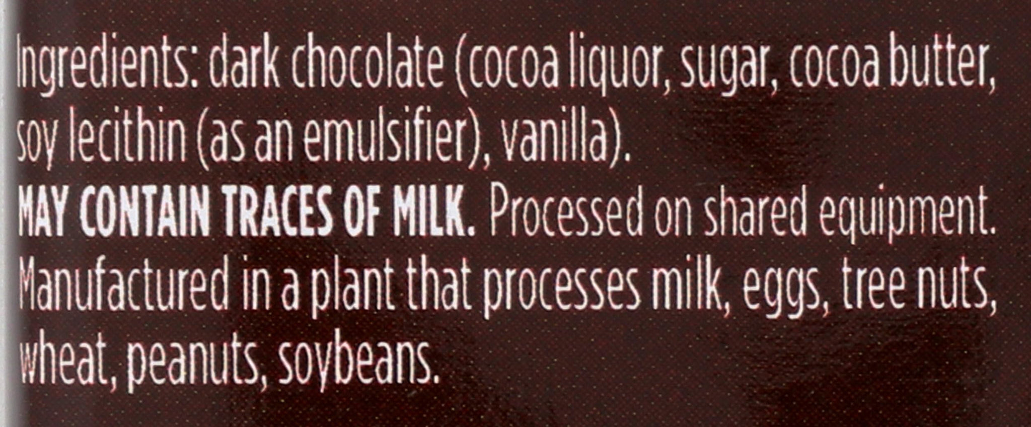 Moo Chocolate Mini Dark Chocolate Bar, 0.7 OZ