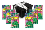 RIPS Watermelon Licorice, 4 oz Bags in a BlackTie Box (Pack of 6)