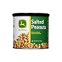 Cackalacky John Deere Salted Peanuts - 12 Ounce - Certified Gluten Free Roasted and Salted Nuts, Grown in USA