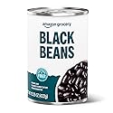 Amazon Grocery, Canned Black Beans,15.25 Oz